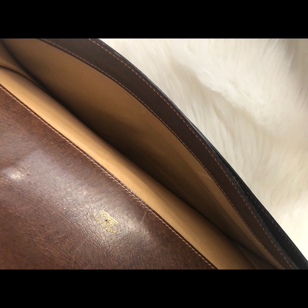 πHP 10/8π Authentic Vintage GUCCI Womenβs Briefcase - Picture 6 of 10
